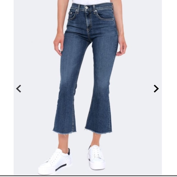 rag & bone Denim - Rag & Bone 'PAZ' Flare Jean - Petite/Cropped - Size 31